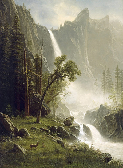 Yosemite Falls Albert Bierstadt